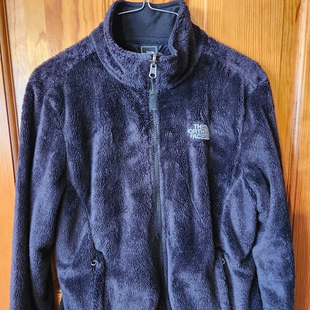 North Face Zip Black Fleece - Medium